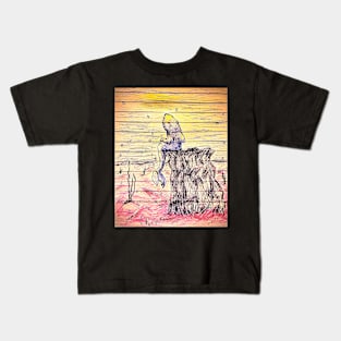 Contemplation Kids T-Shirt